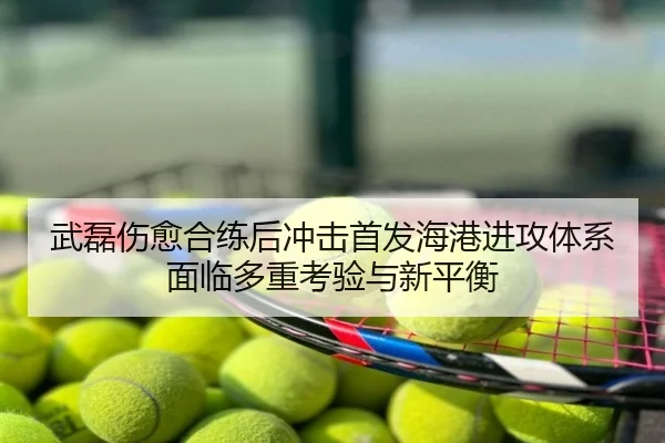 武磊伤愈合练后冲击首发海港进攻体系面临多重考验与新平衡